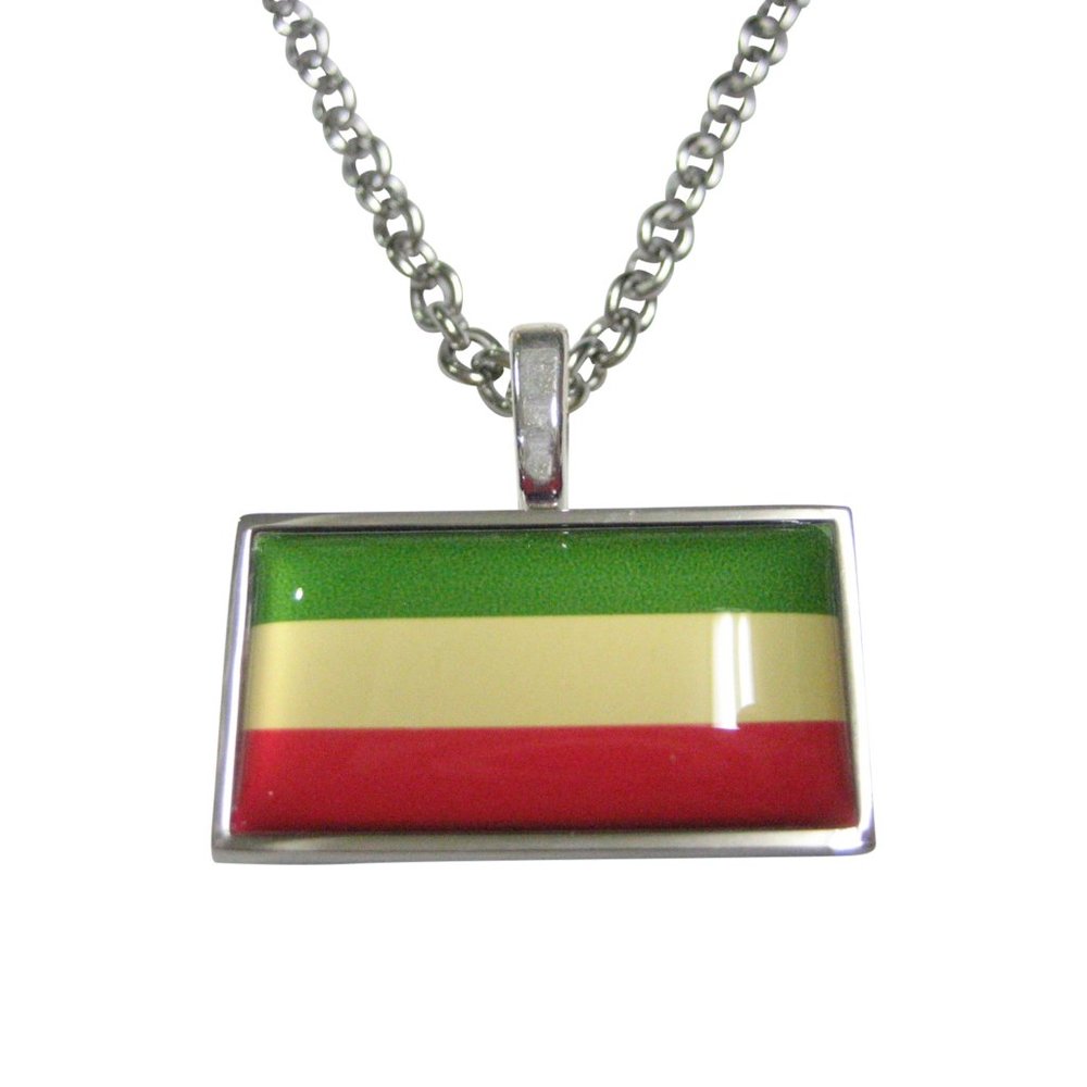 Ethiopia Flag Necklace
